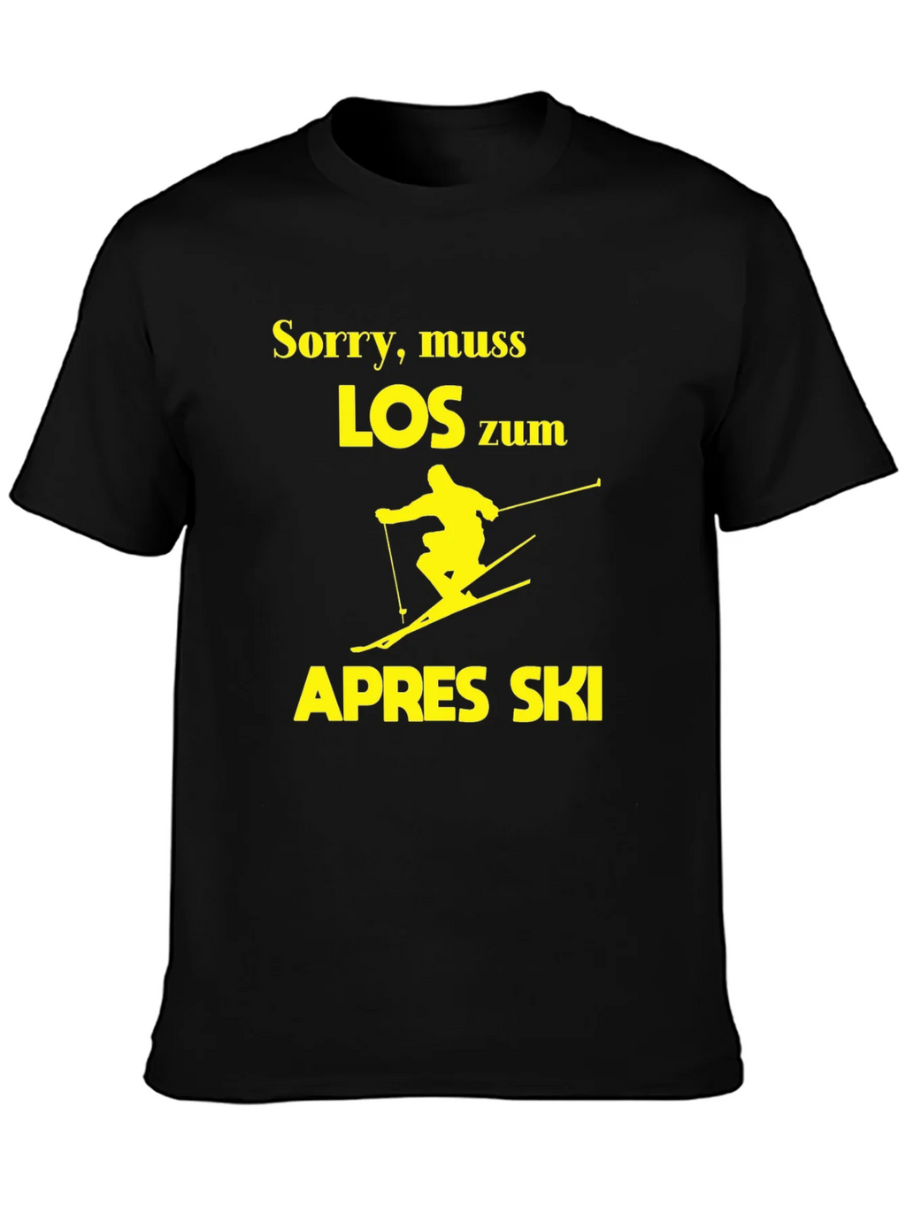 Funny Ski T-Shirt - Sorry Muss Los Zum Apres product image 3