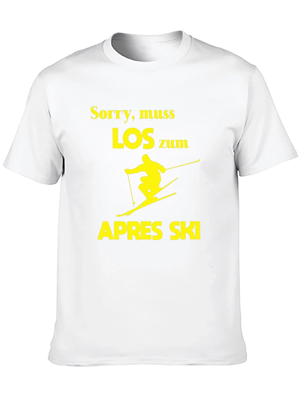 Funny Ski T-Shirt - Sorry Muss Los Zum Apres product image 9