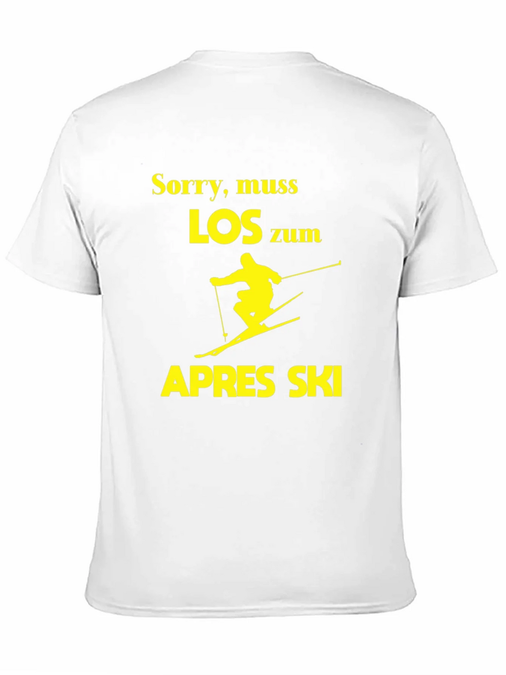 Funny Ski T-Shirt - Sorry Muss Los Zum Apres product image 10