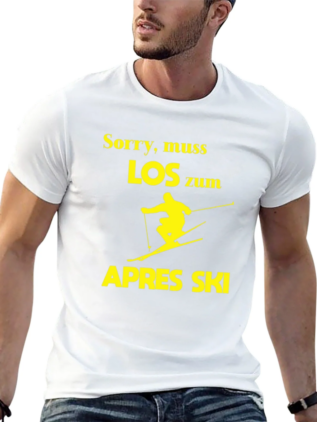 Funny Ski T-Shirt - Sorry Muss Los Zum Apres product image 12