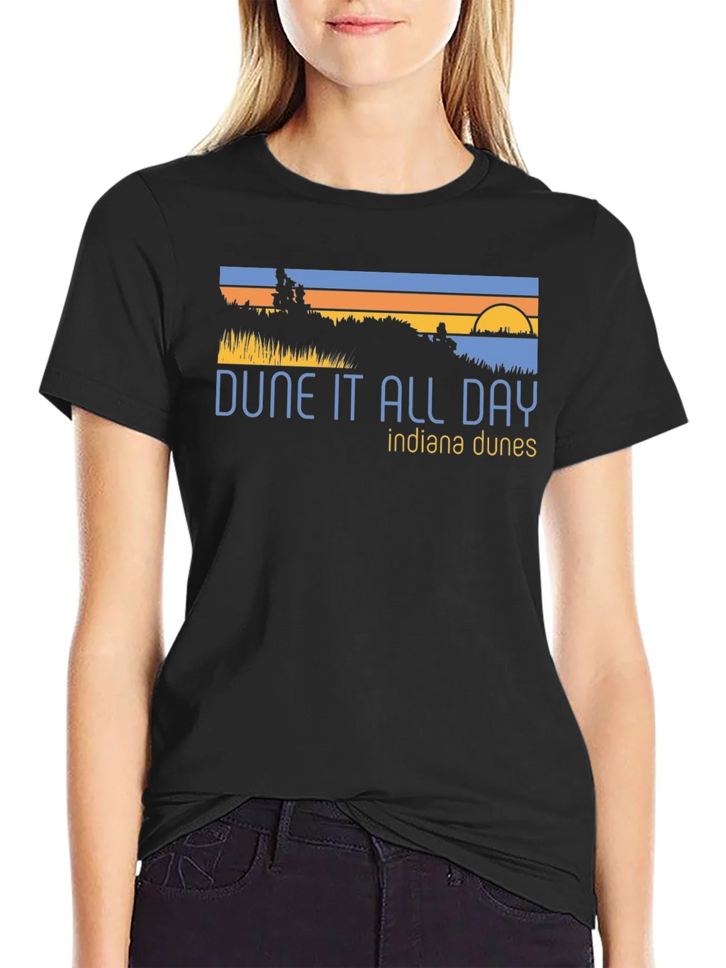 Dune It All Day Indiana Dunes Graphic Tee product image 2