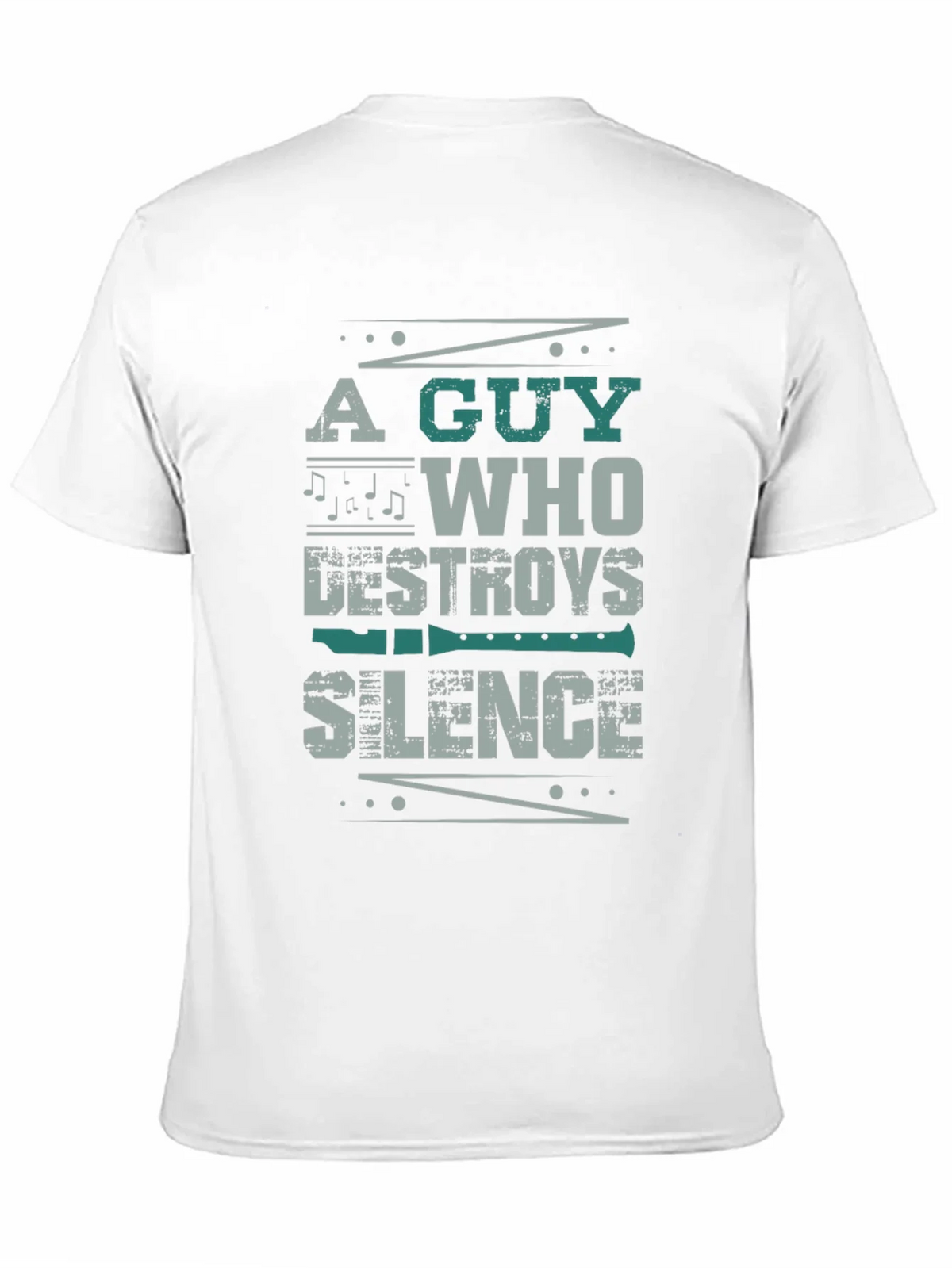 A Guy Who Destroys Silence T-Shirt product image 10