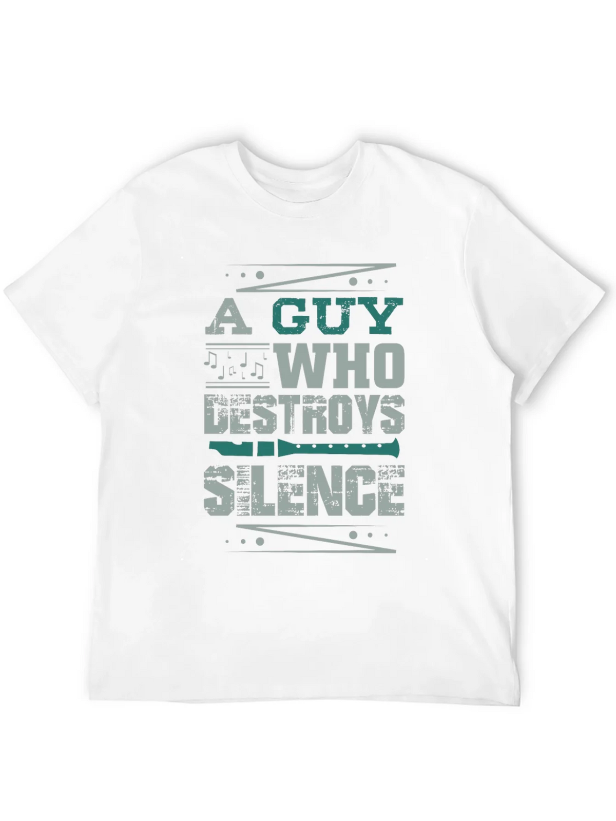A Guy Who Destroys Silence T-Shirt product image 11