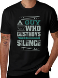 A Guy Who Destroys Silence T-Shirt product image 1