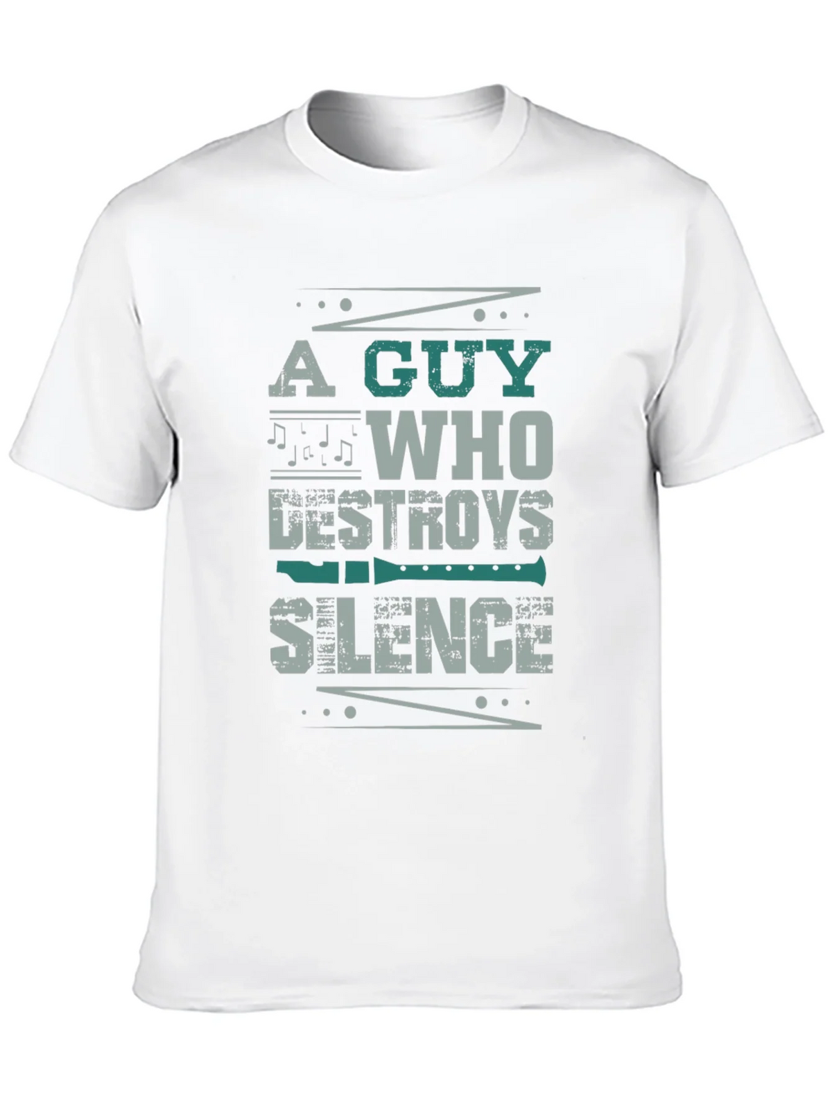 A Guy Who Destroys Silence T-Shirt product image 9