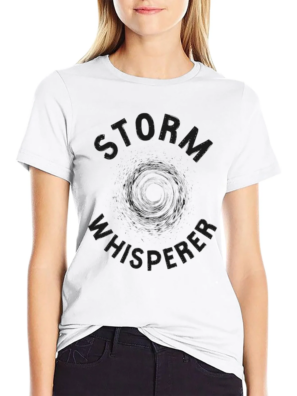 Storm Whisperer Black Graphic Tee product image 8