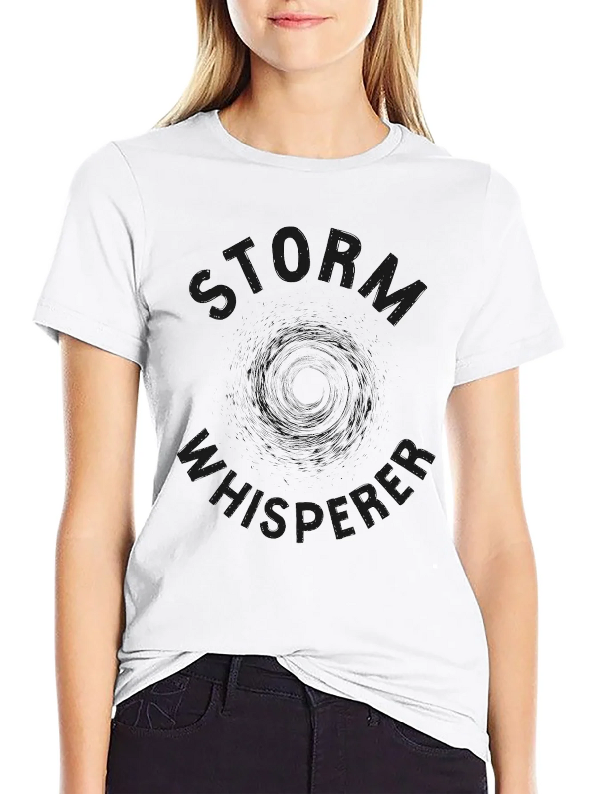 Storm Whisperer Black Graphic Tee product image 8