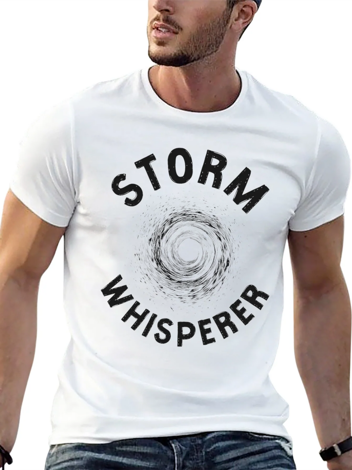 Storm Whisperer Black Graphic Tee product image 12