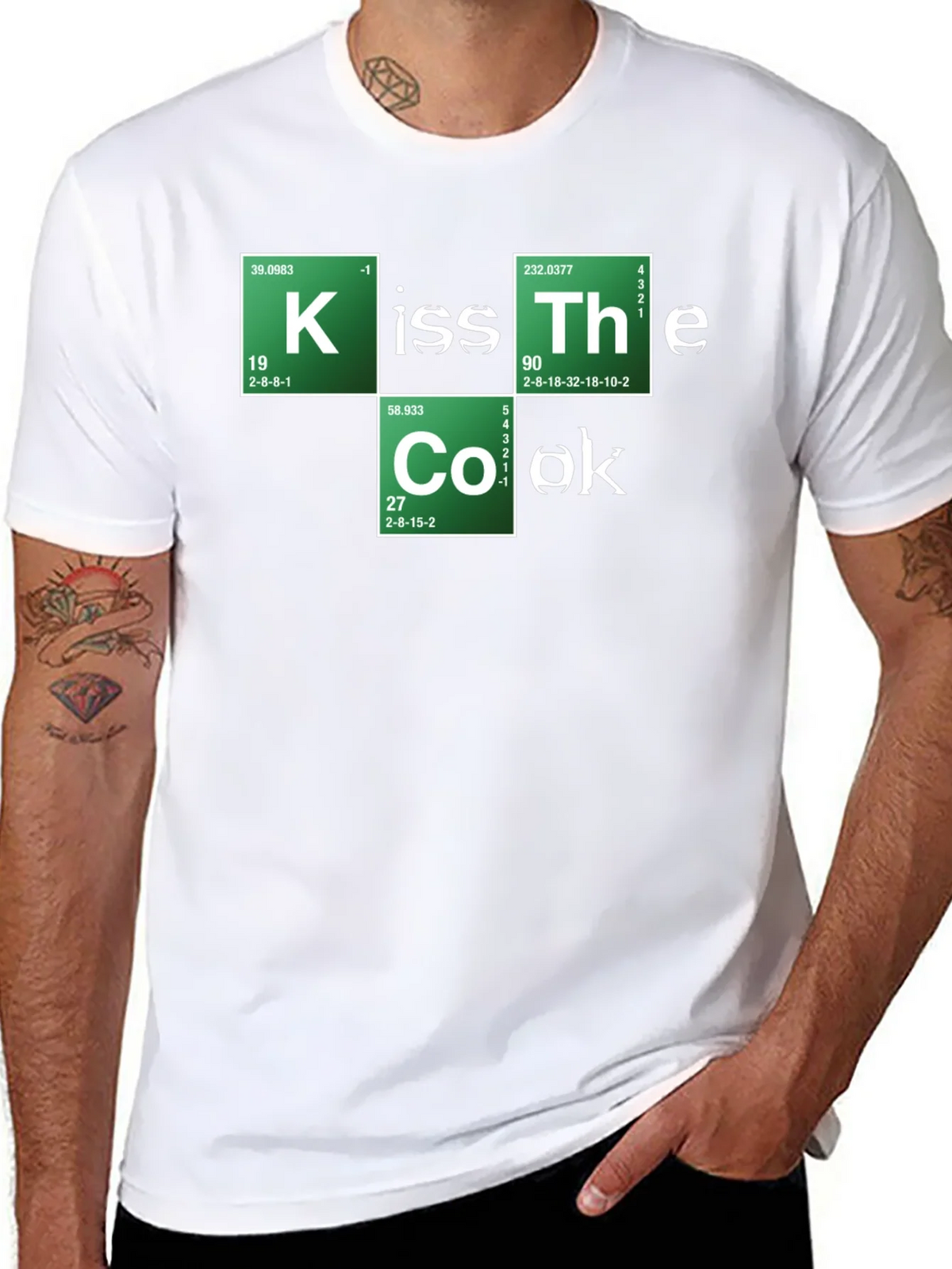 Kiss the Cook Tee - Periodic Table Shirt product image 5
