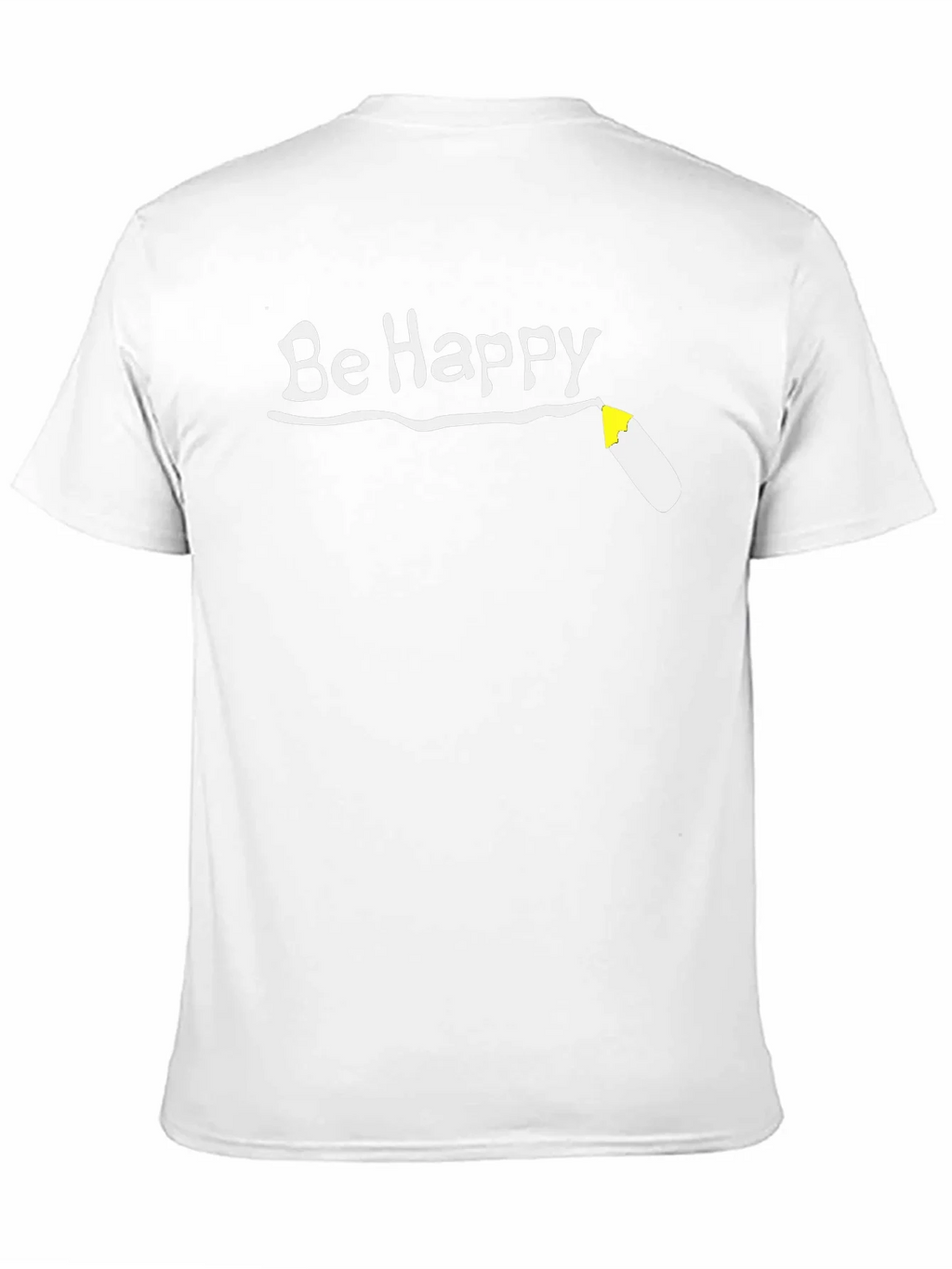 Be Happy T-Shirt - Black Graphic Tee product image 9