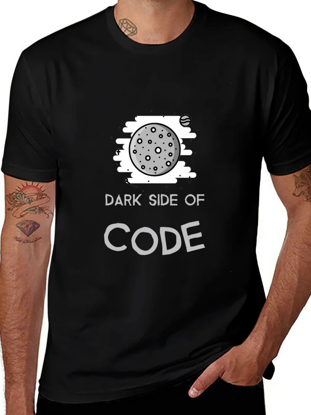 Dark Side of Code T-Shirt - Programmer Humor product image 1