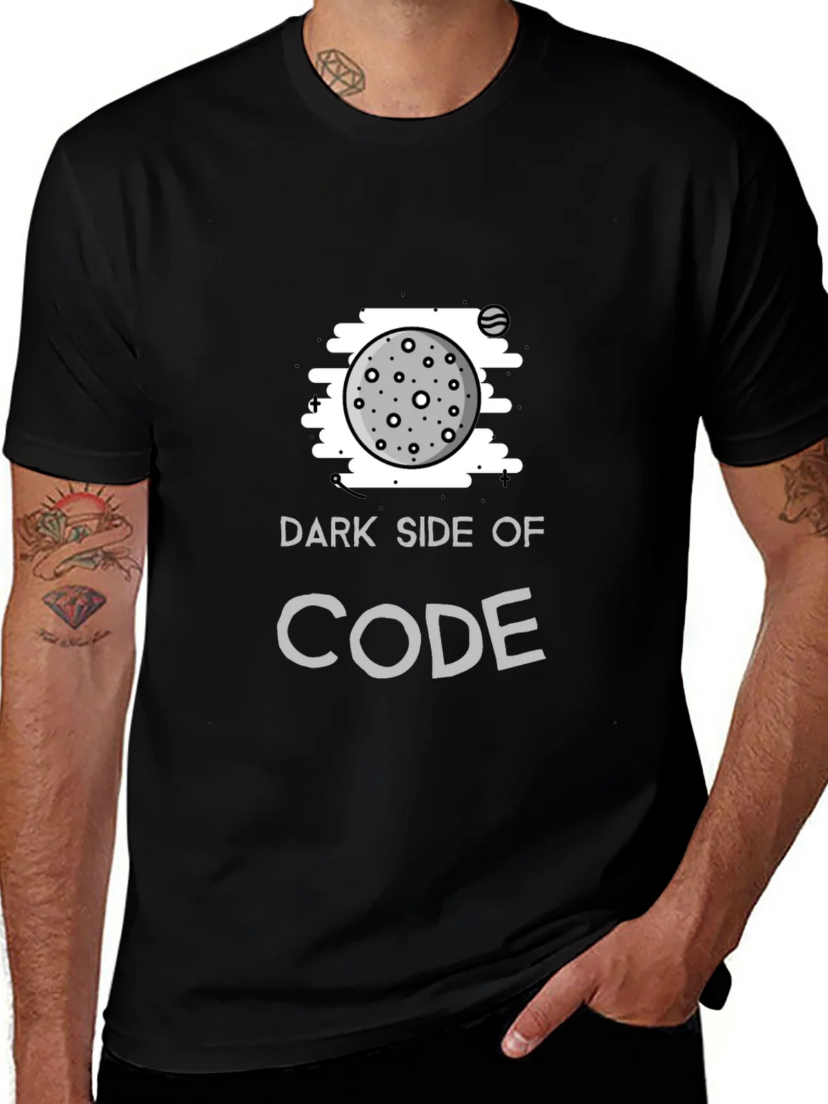 Dark Side of Code T-Shirt - Programmer Humor product image 1