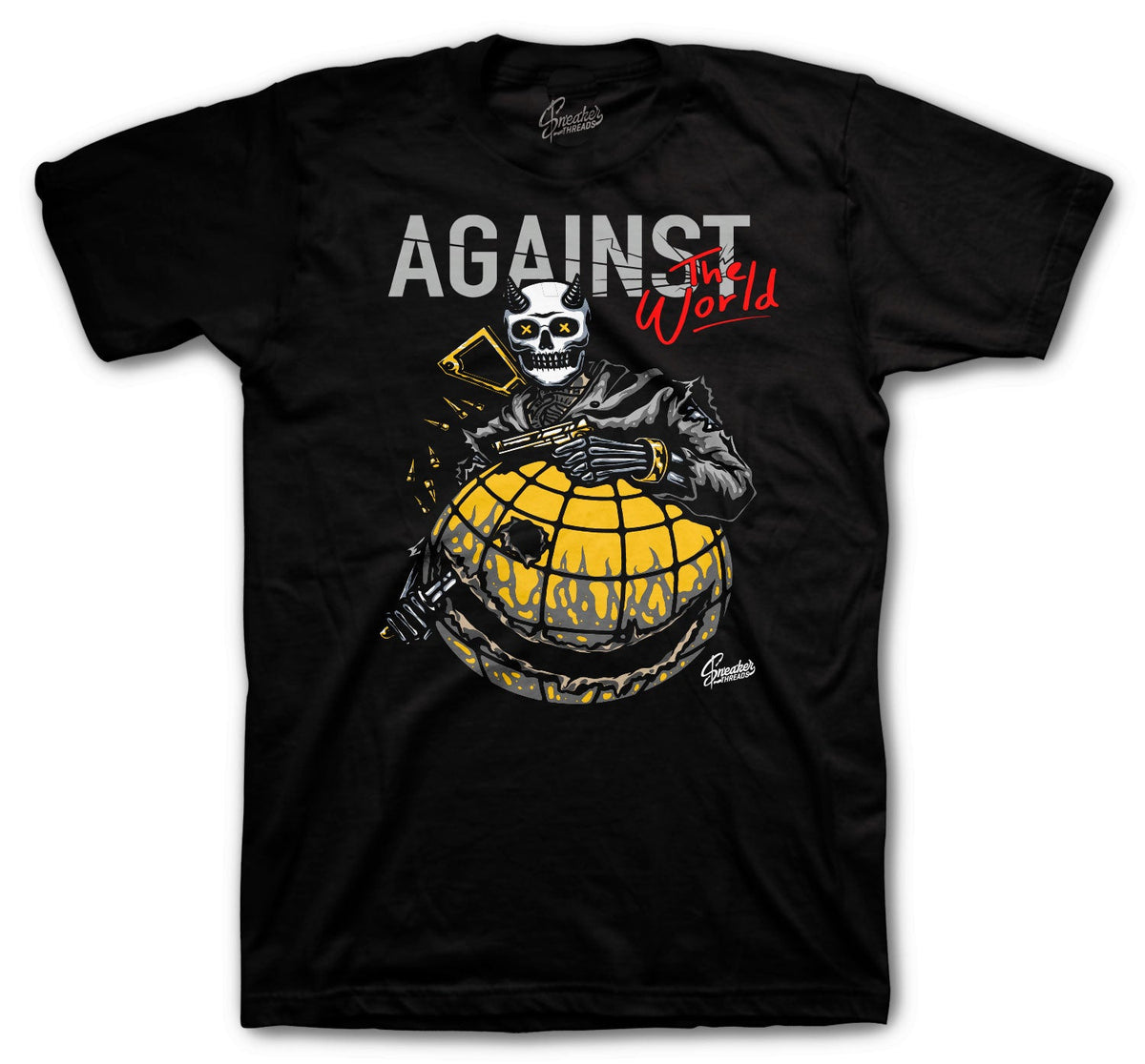 Retro 3 Cool Grey Against The World Shirt