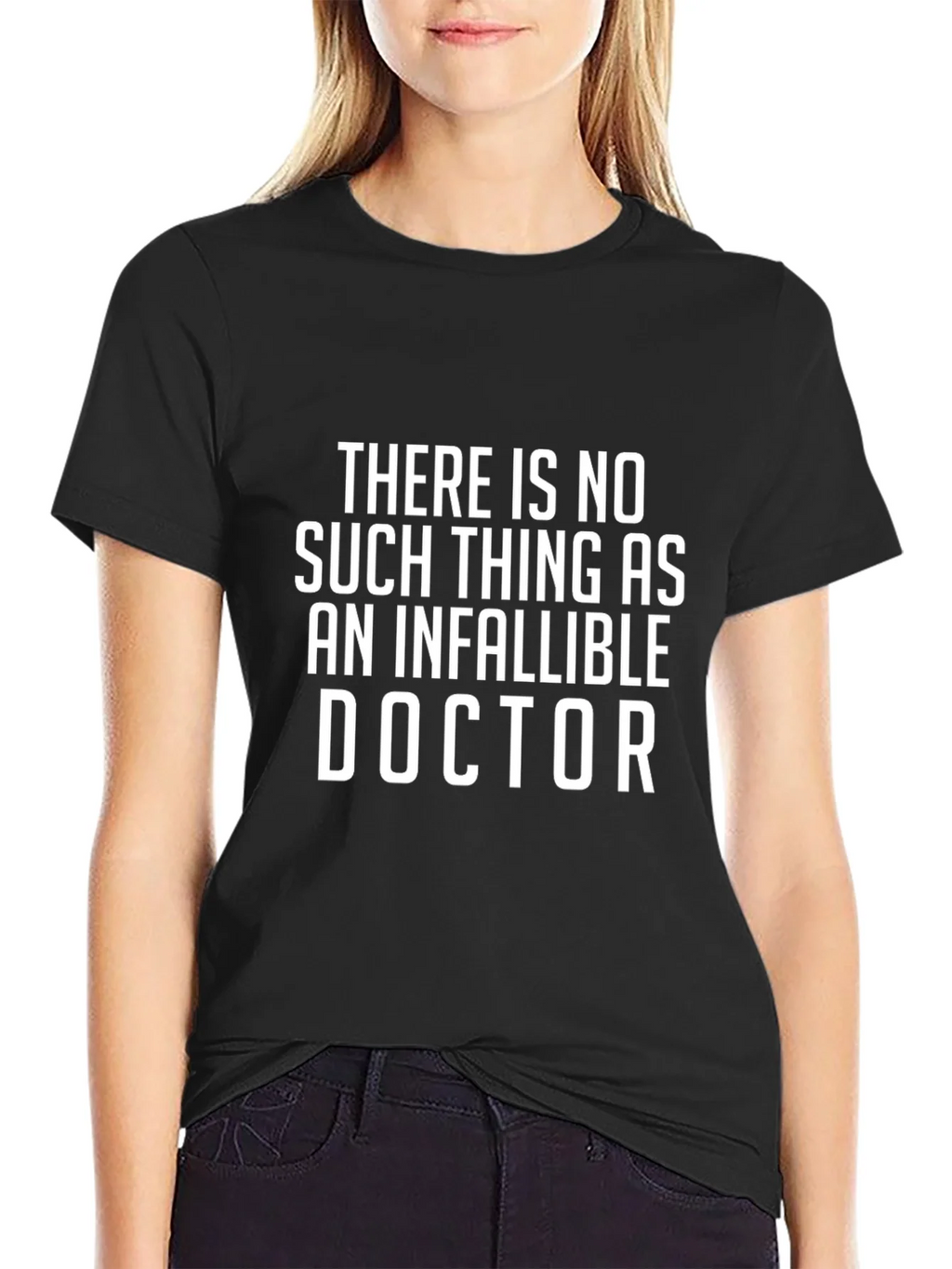 Infallible Doctor Graphic Tee - Black Cotton product image 2