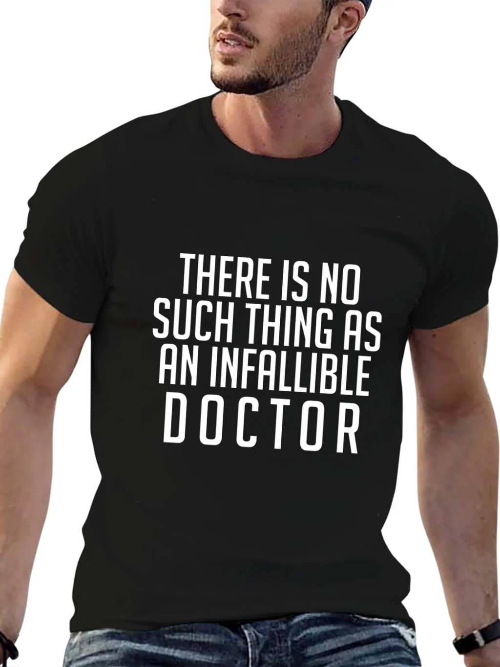 Infallible Doctor Graphic Tee - Black Cotton product image 6
