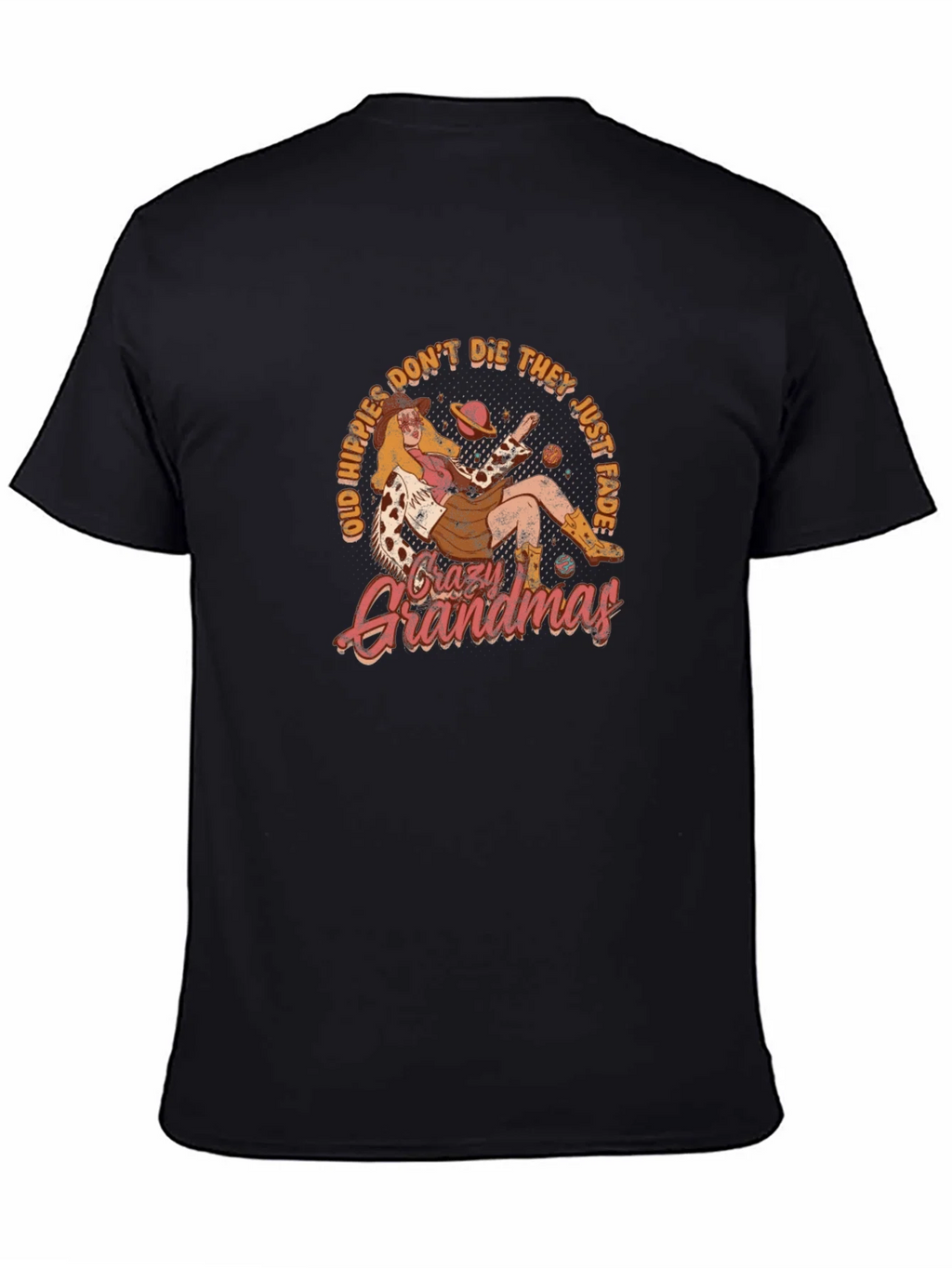 Crazy Grandmas T-Shirt - Old Hippies Dont Die product image 4