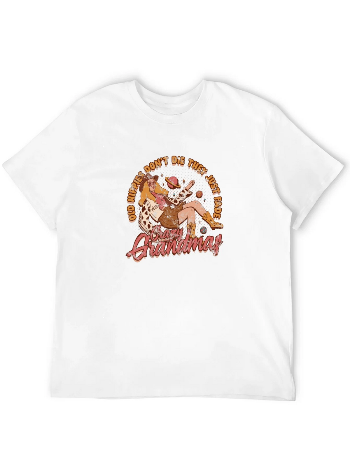 Crazy Grandmas T-Shirt - Old Hippies Dont Die product image 11