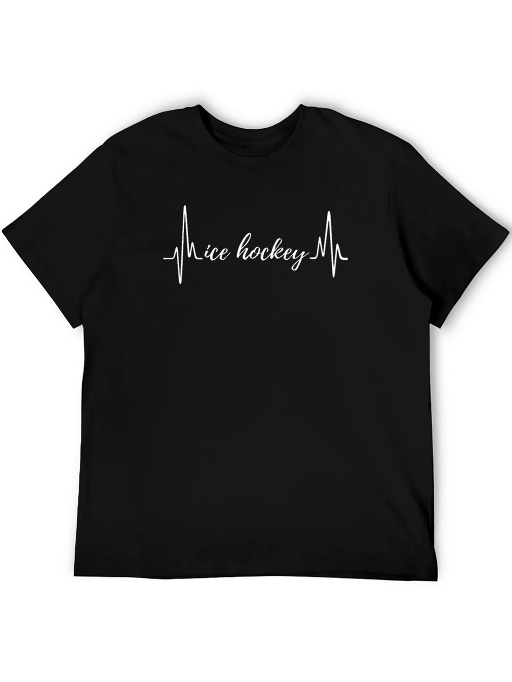 Ice Hockey Heartbeat T-Shirt product image 5
