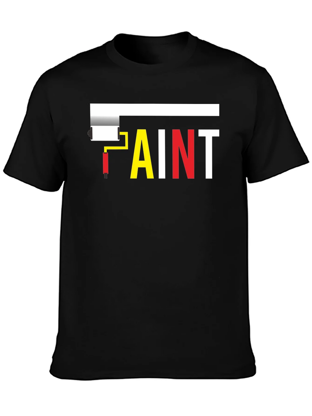 Paint Roller T-Shirt - Creative Graphic Tee product image 3