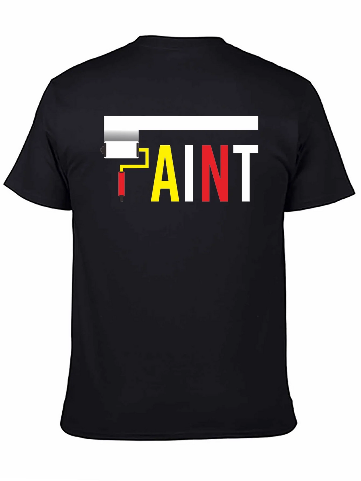 Paint Roller T-Shirt - Creative Graphic Tee product image 4