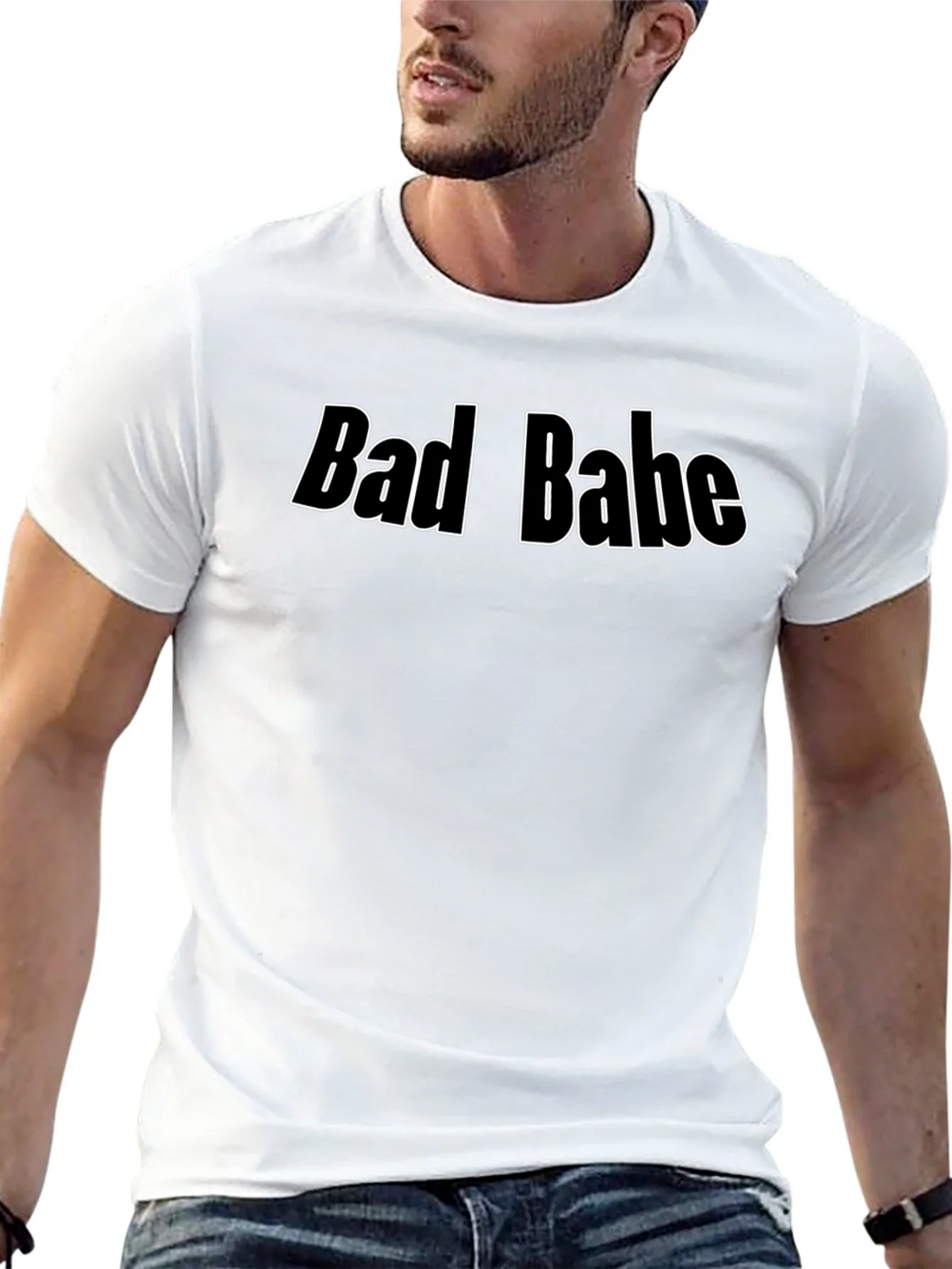 Bad Babe Black T-Shirt product image 11