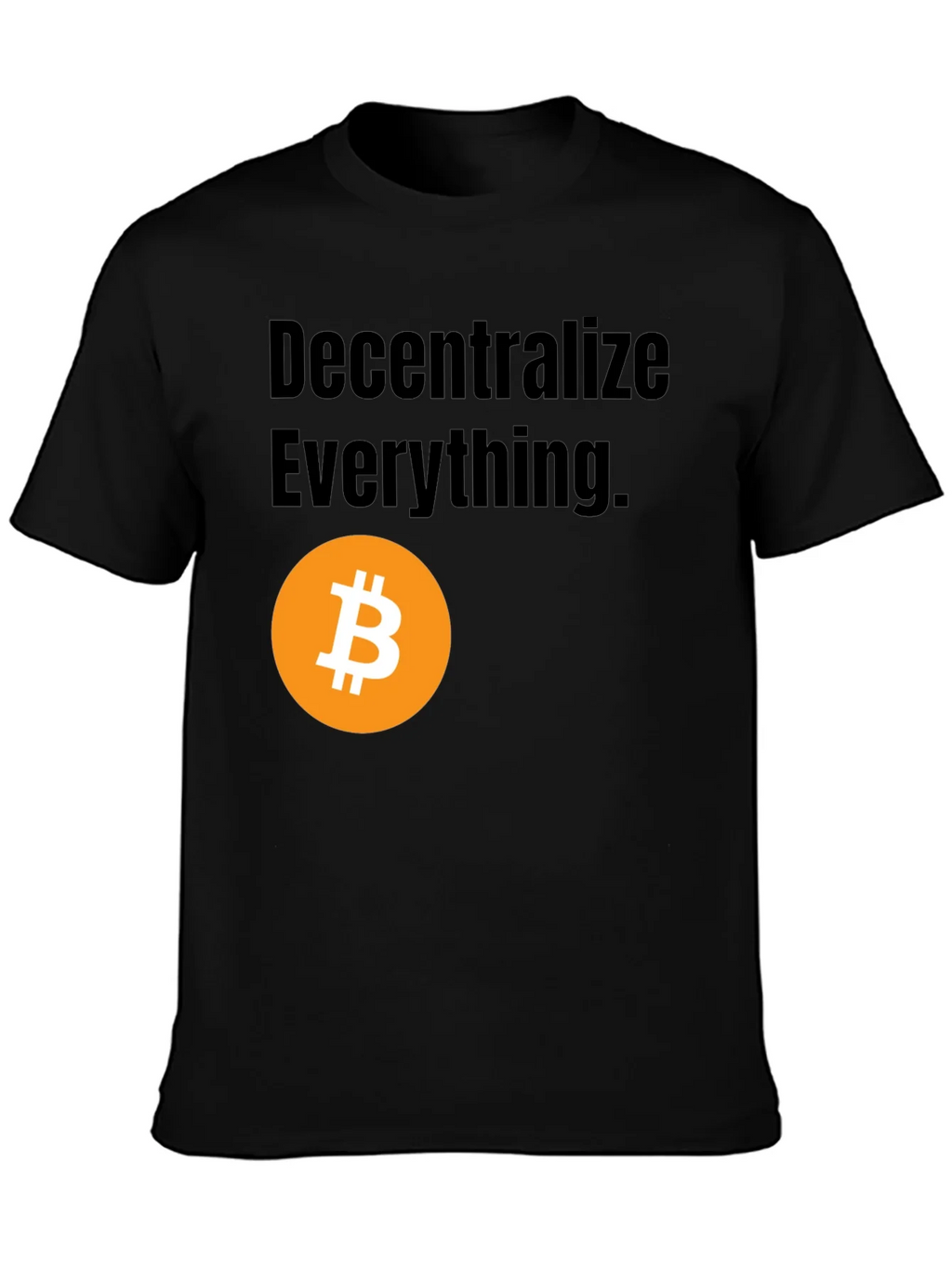 Decentralize Everything Bitcoin Graphic Tee product image 3