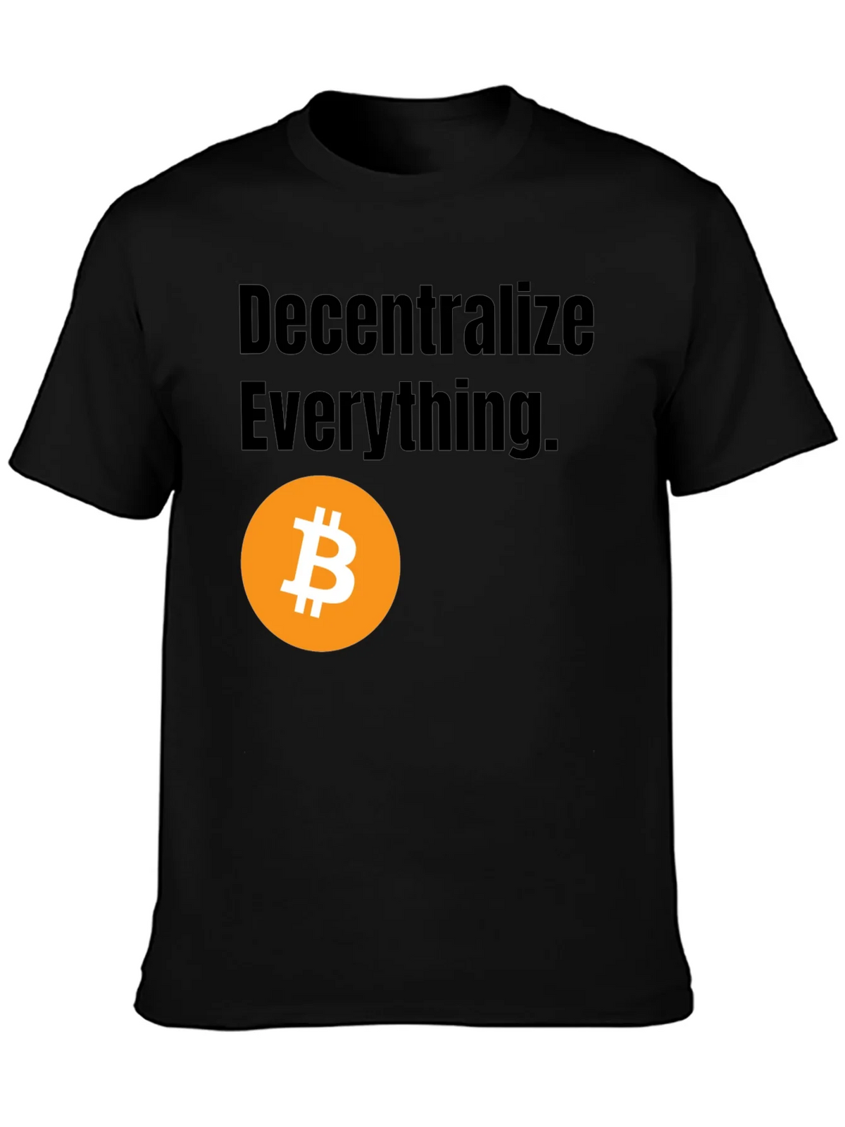 Decentralize Everything Bitcoin Graphic Tee product image 3