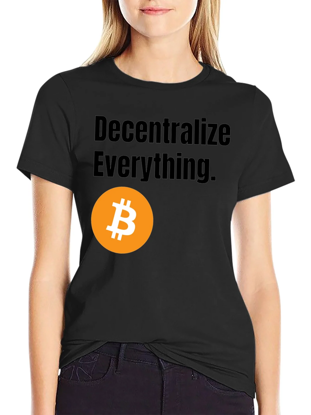 Decentralize Everything Bitcoin Graphic Tee product image 2