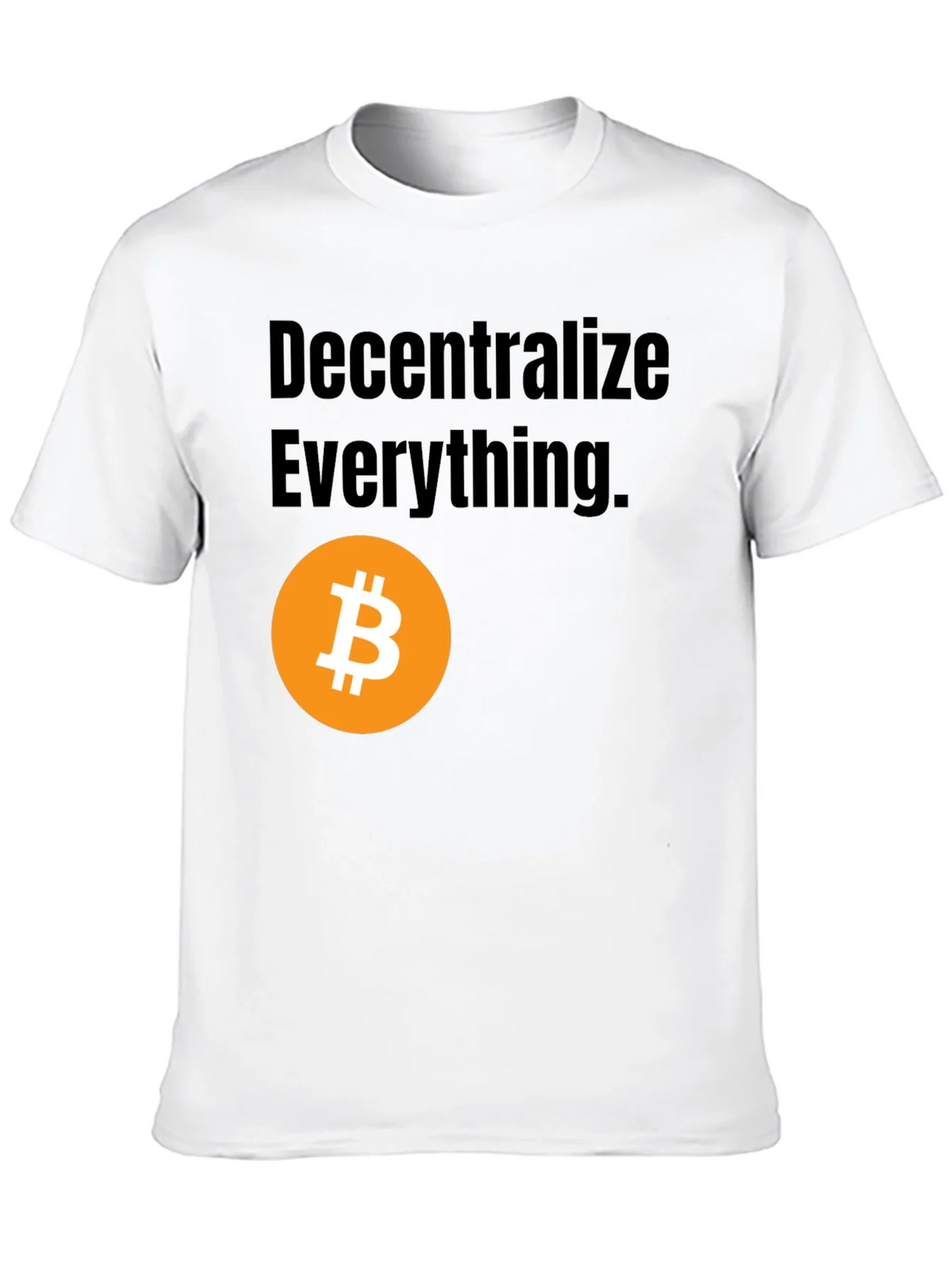 Decentralize Everything Bitcoin Graphic Tee product image 9
