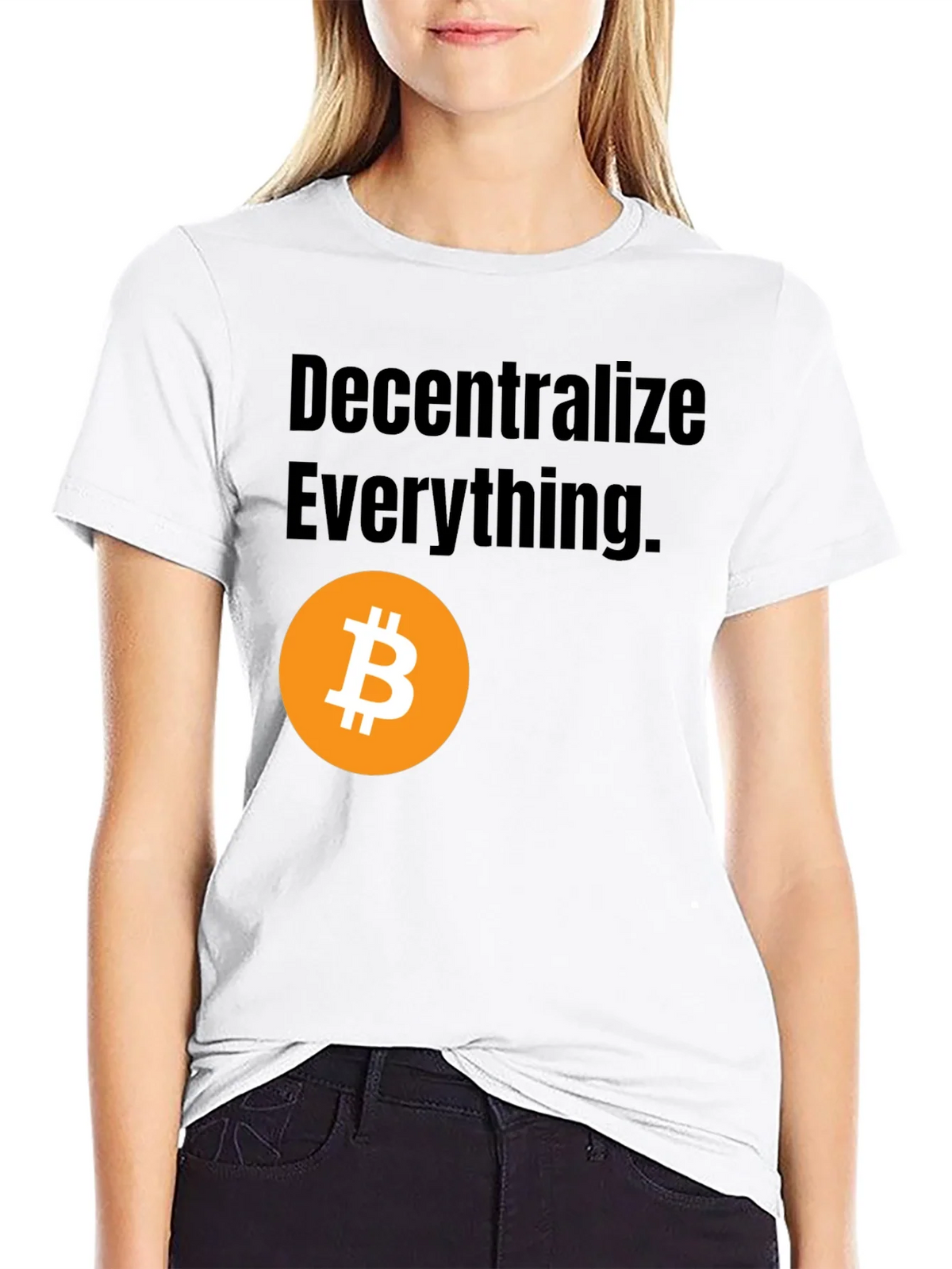 Decentralize Everything Bitcoin Graphic Tee product image 8