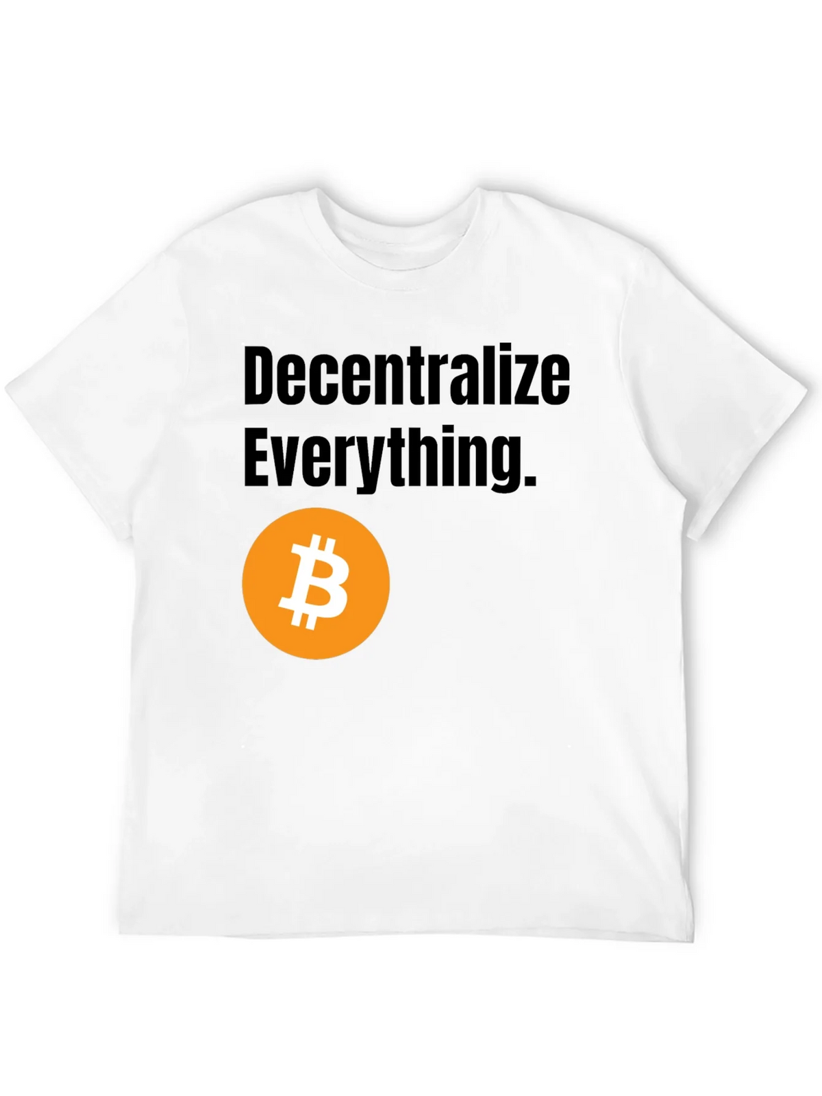 Decentralize Everything Bitcoin Graphic Tee product image 11