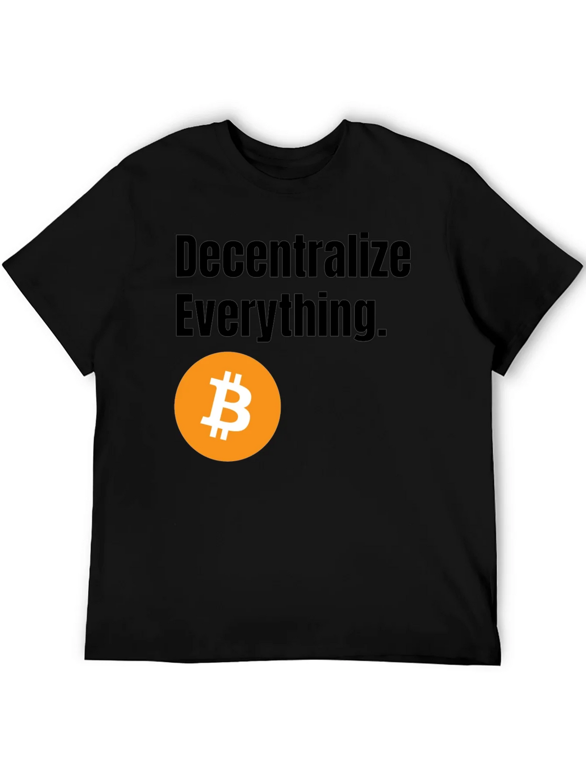 Decentralize Everything Bitcoin Graphic Tee product image 5