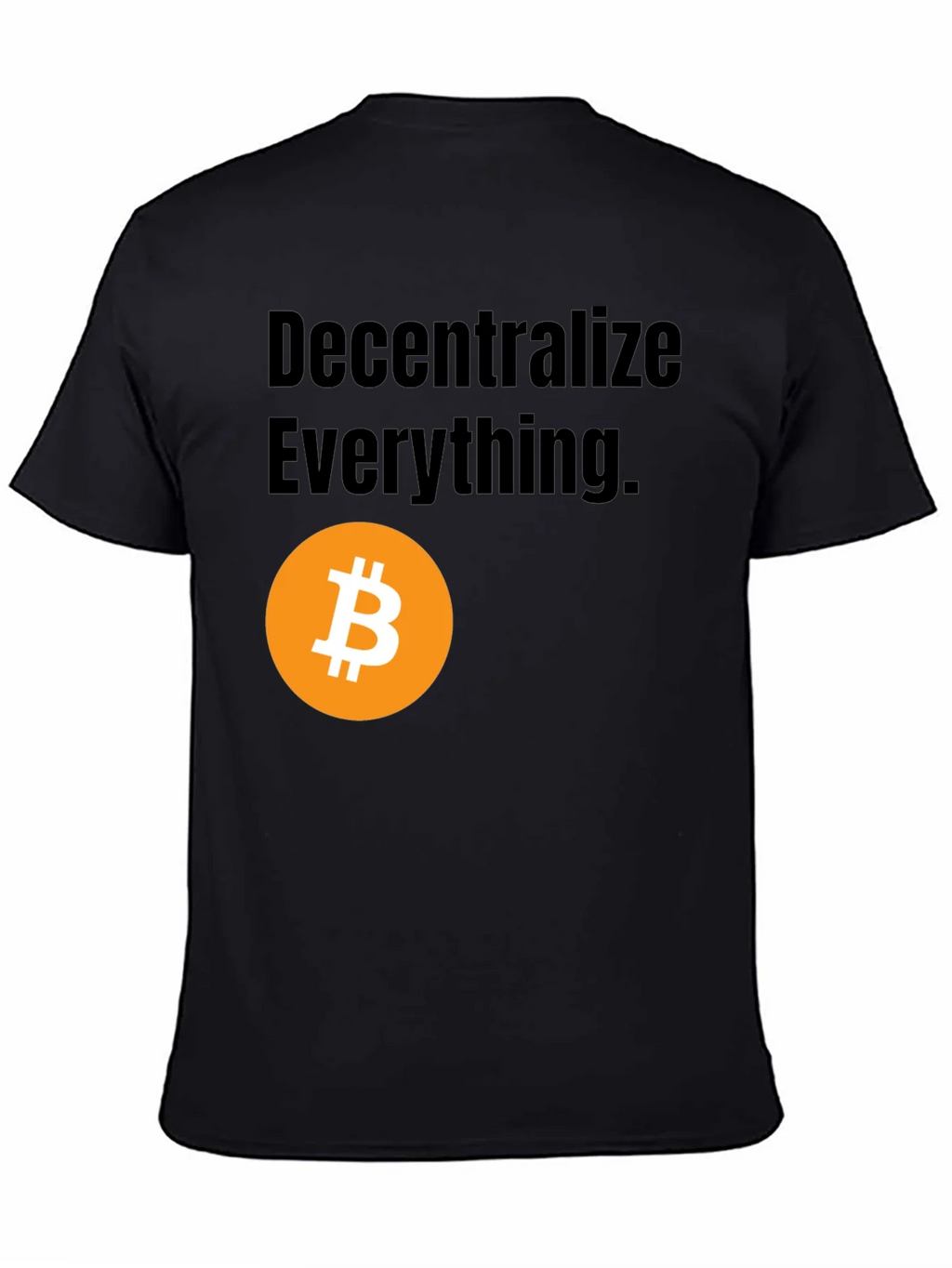 Decentralize Everything Bitcoin Graphic Tee product image 4