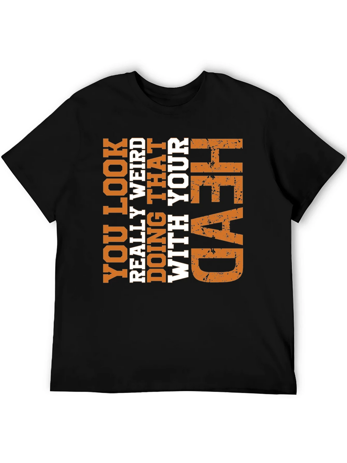 Funny Weird Head Graphic Tee - Novelty T-Shirt product image 5
