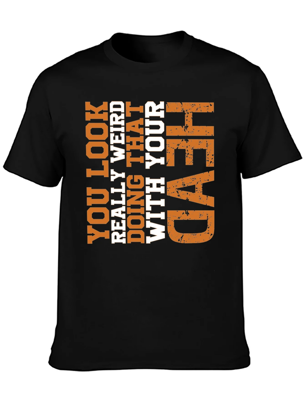 Funny Weird Head Graphic Tee - Novelty T-Shirt product image 3