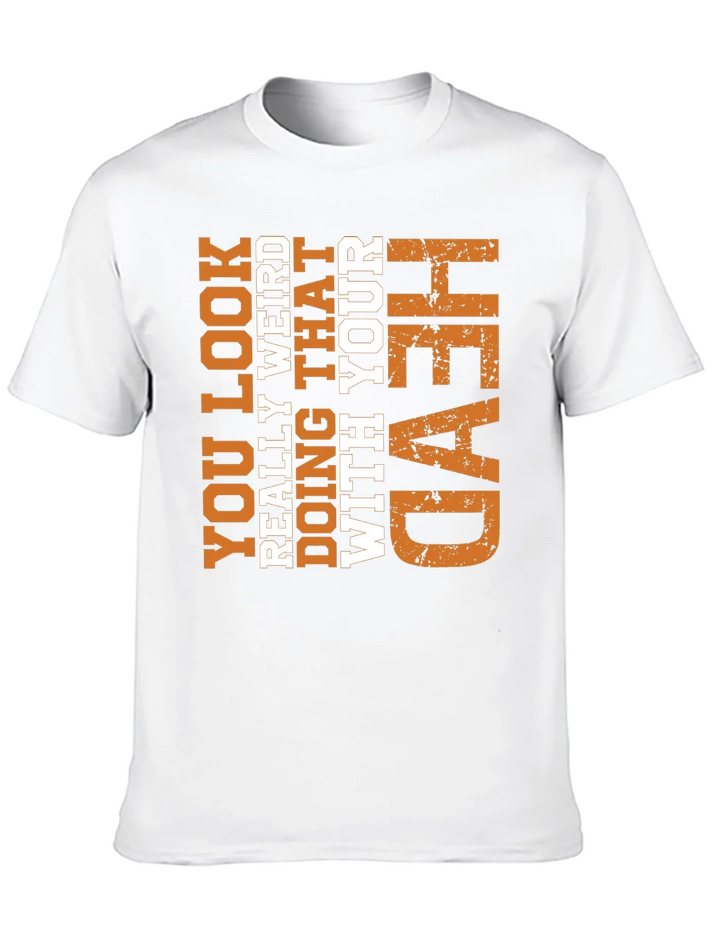 Funny Weird Head Graphic Tee - Novelty T-Shirt product image 9