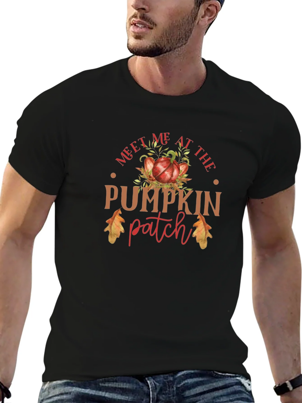 Meet Me at the Pumpkin Patch Graphic T-Shirt product image 6