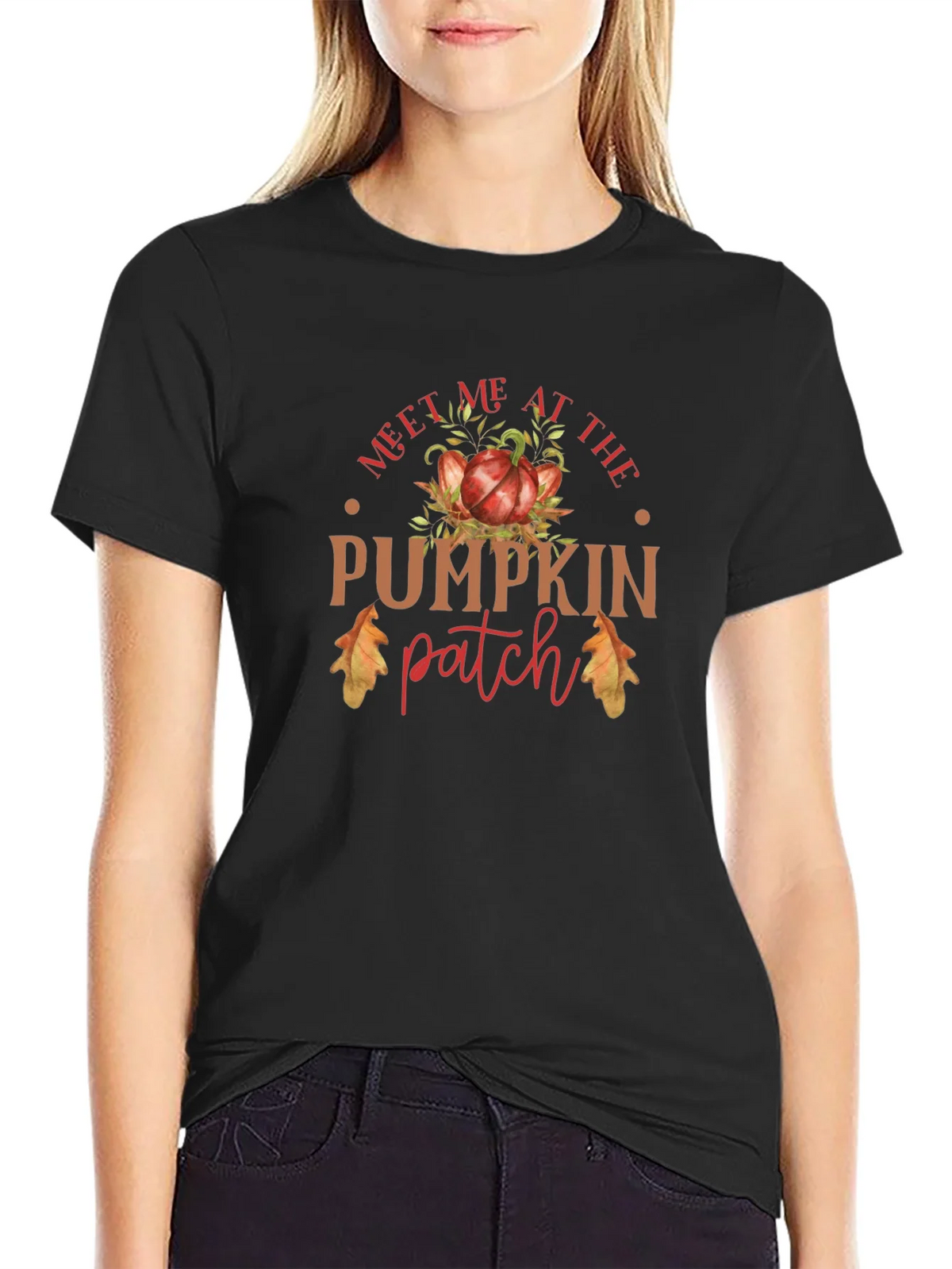 Meet Me at the Pumpkin Patch Graphic T-Shirt product image 2