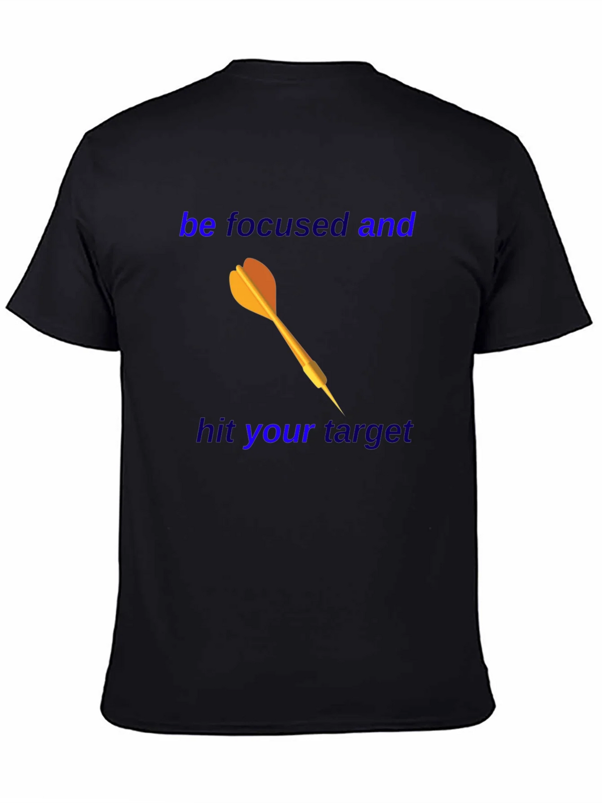 Motivational Dart T-Shirt - Focus and Achieve! product image 4
