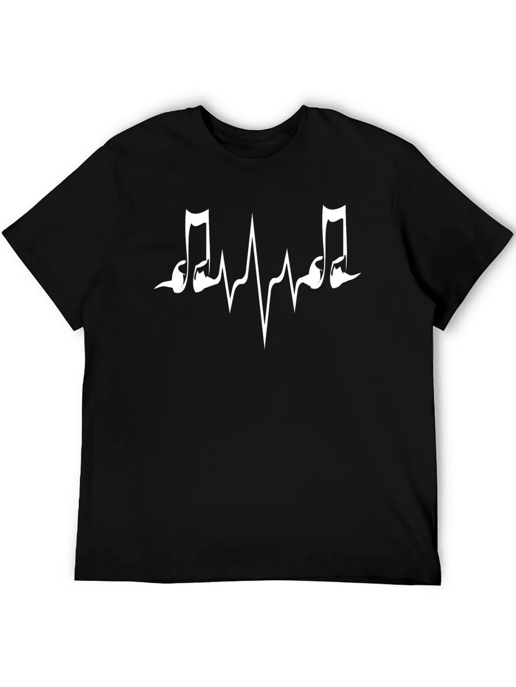 Music Lovers Heartbeat T-Shirt product image 5