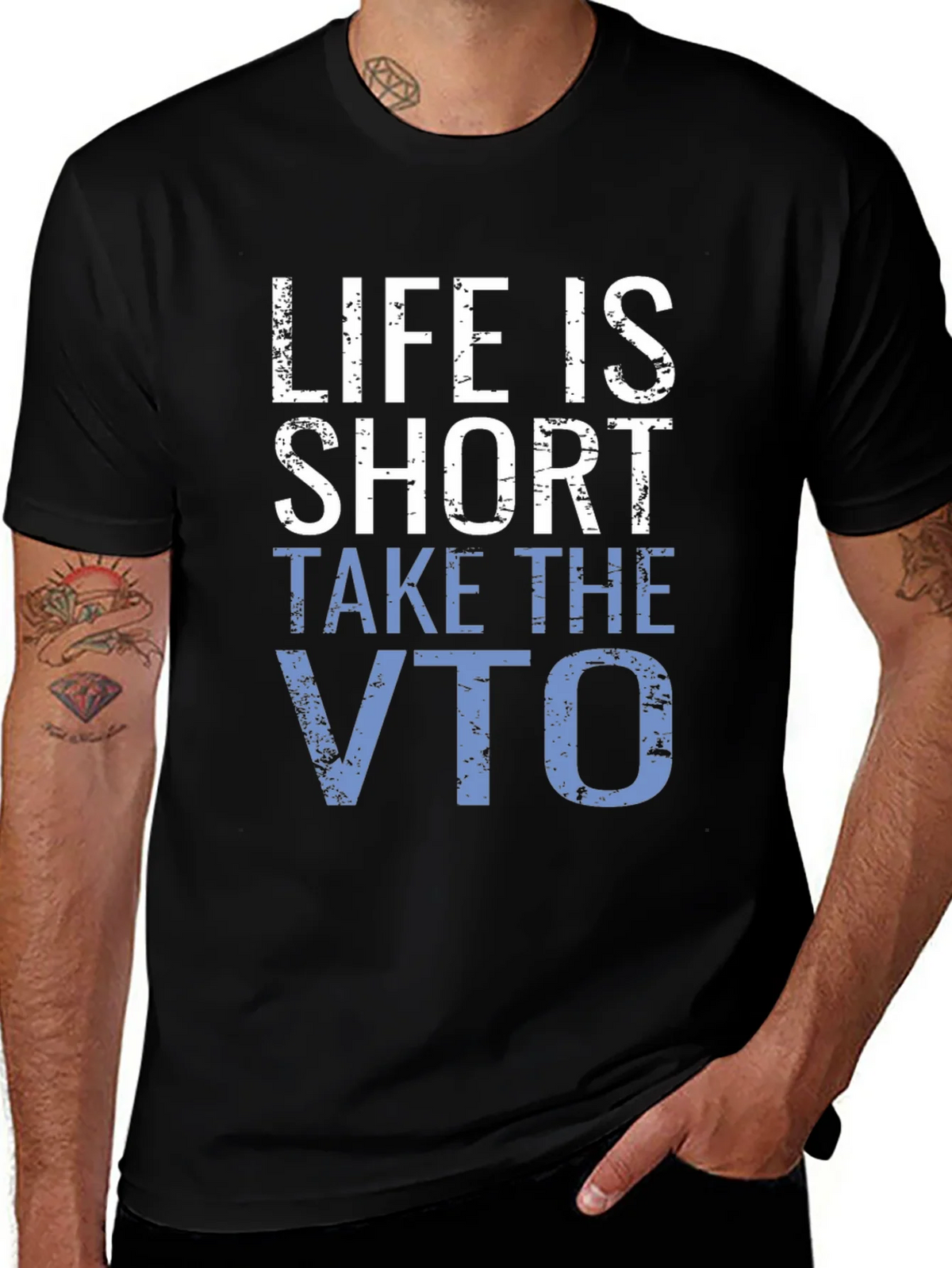 Life is Short Take the VTO T-Shirt product image 1
