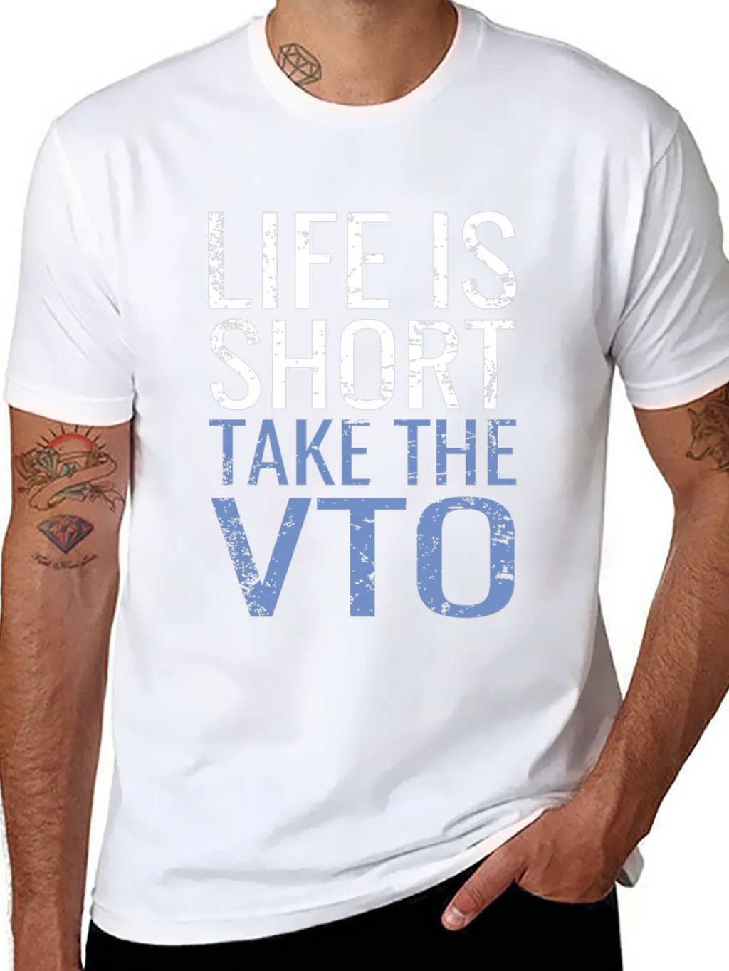 Life is Short Take the VTO T-Shirt product image 7