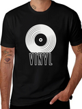 Vinyl Record Graphic T-Shirt - Music Lover Tee product image 1