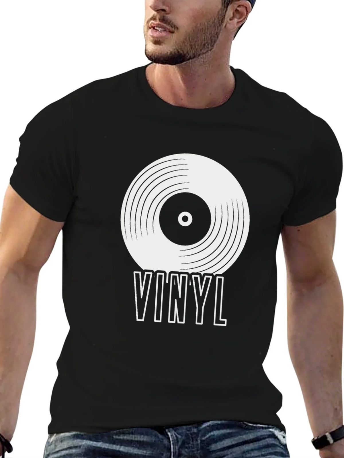 Vinyl Record Graphic T-Shirt - Music Lover Tee product image 6