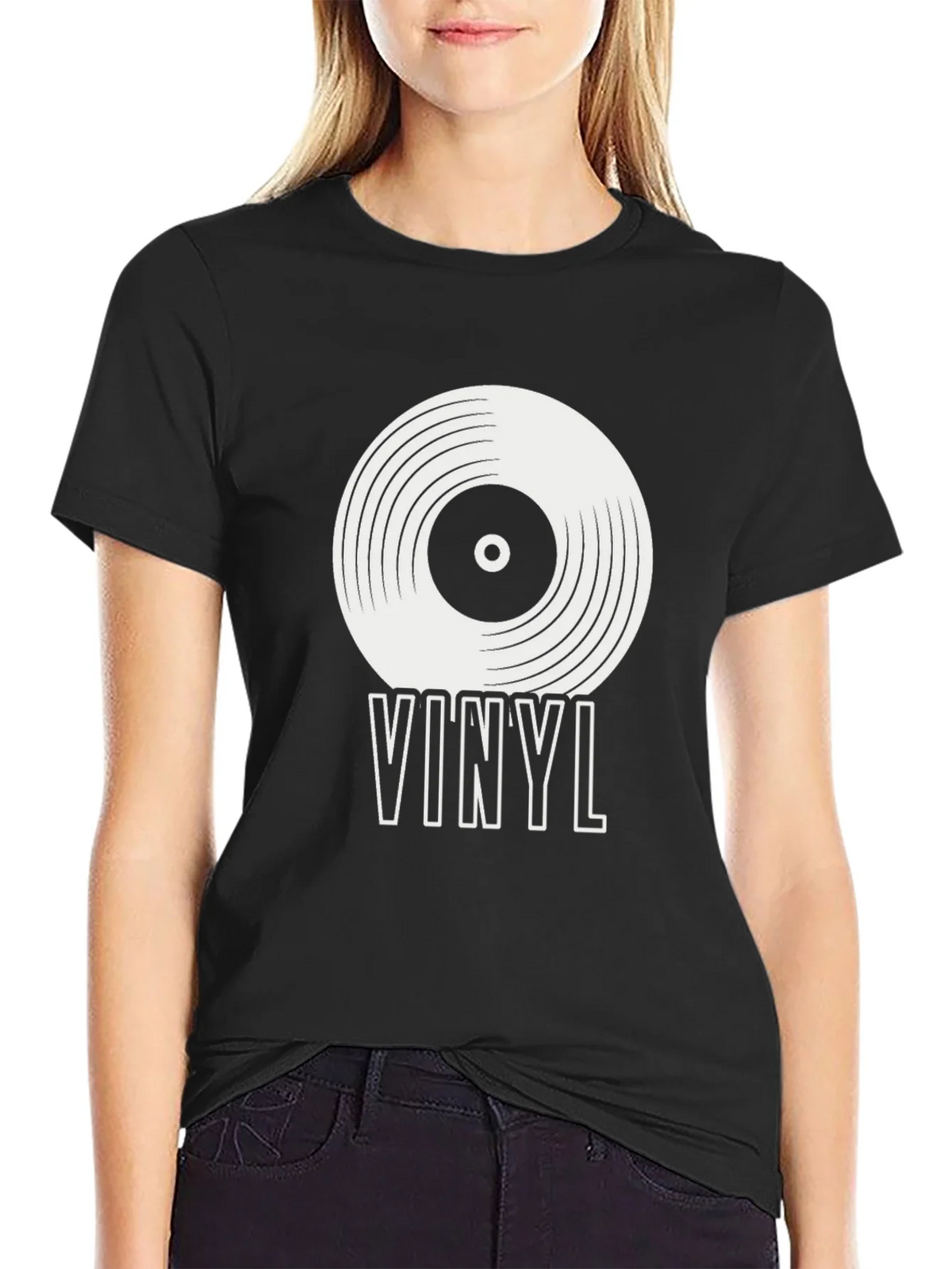Vinyl Record Graphic T-Shirt - Music Lover Tee product image 2