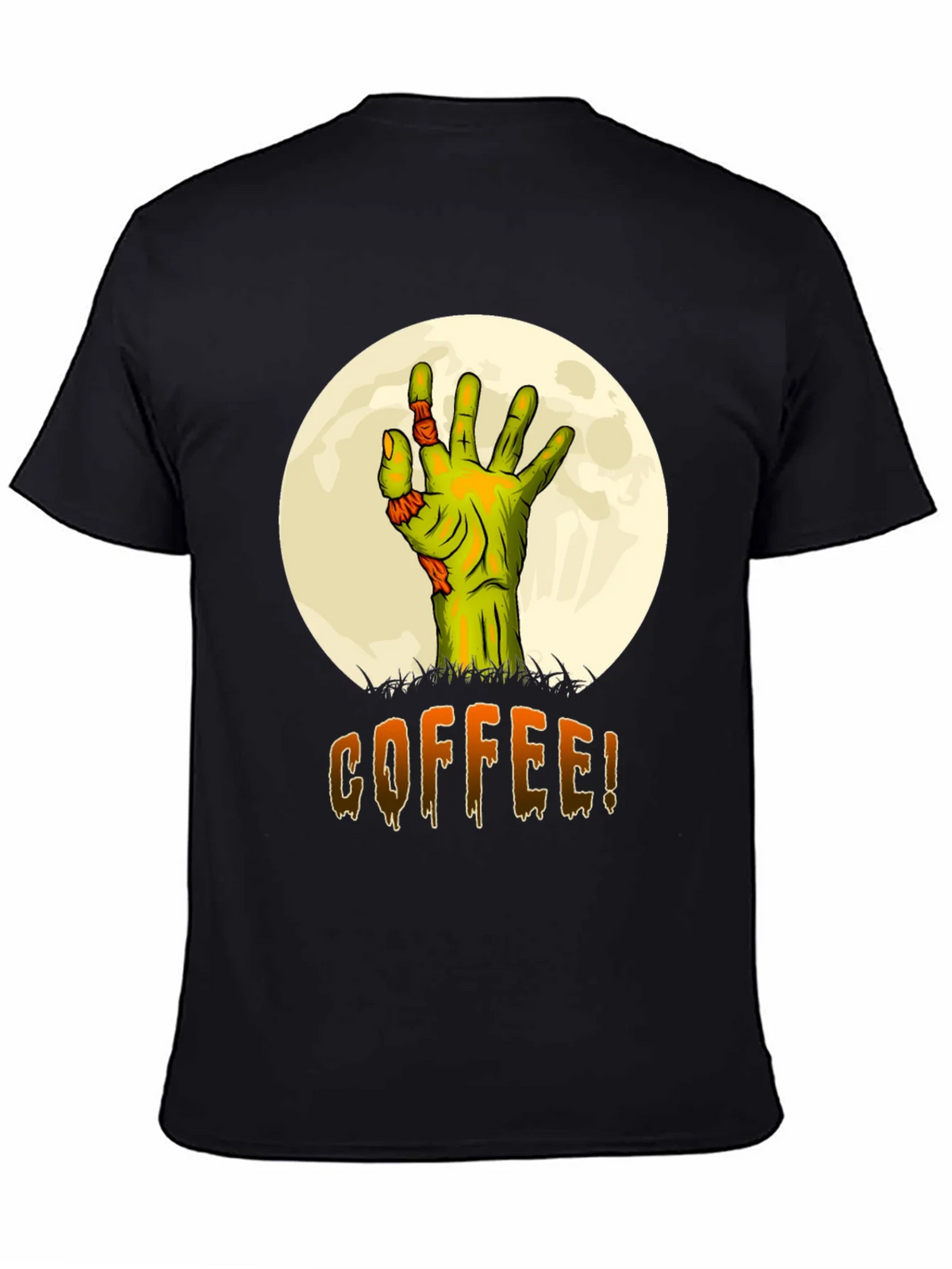 Zombie Coffee Graphic T-Shirt product image 1