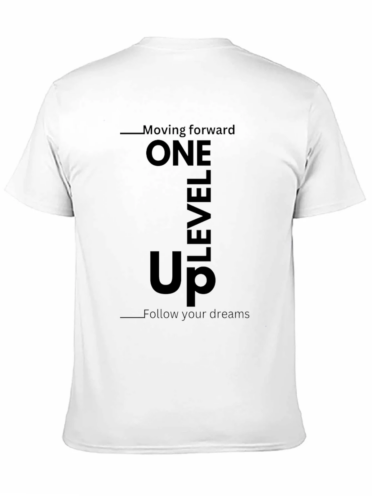One Level Up Graphic Tee - Black Casual T-Shirt product image 9