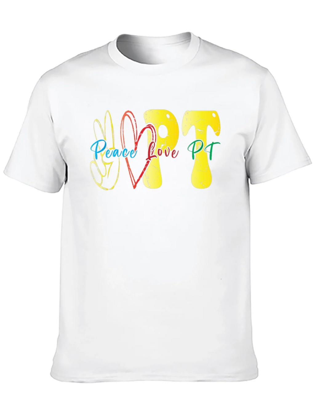 Peace Love PT T-Shirt - Therapy Tee product image 8