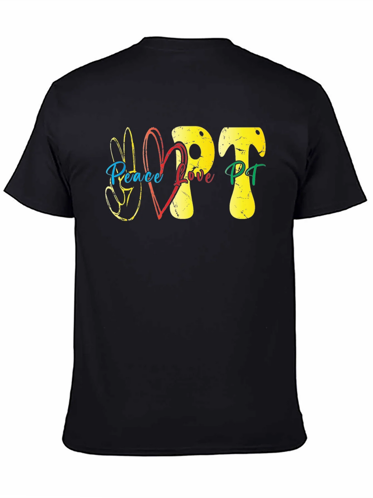 Peace Love PT T-Shirt - Therapy Tee product image 4
