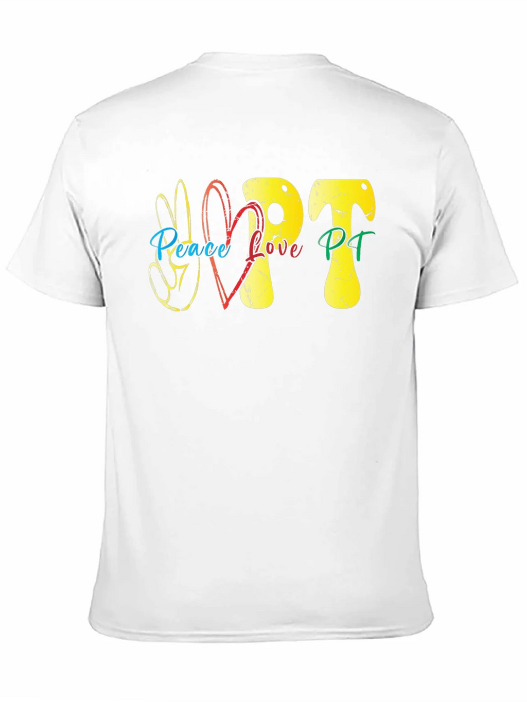 Peace Love PT T-Shirt - Therapy Tee product image 9